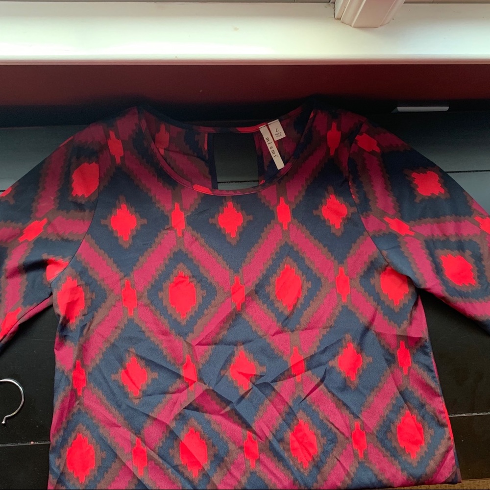 Geometric blouse